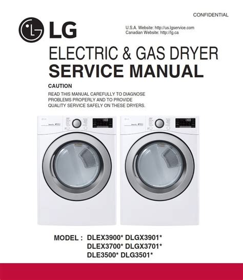 OWNER’S MANUAL LG DRYER